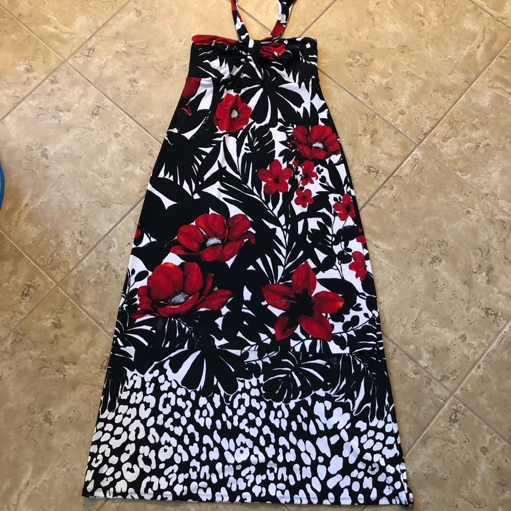 WHBM halter/strapless dress